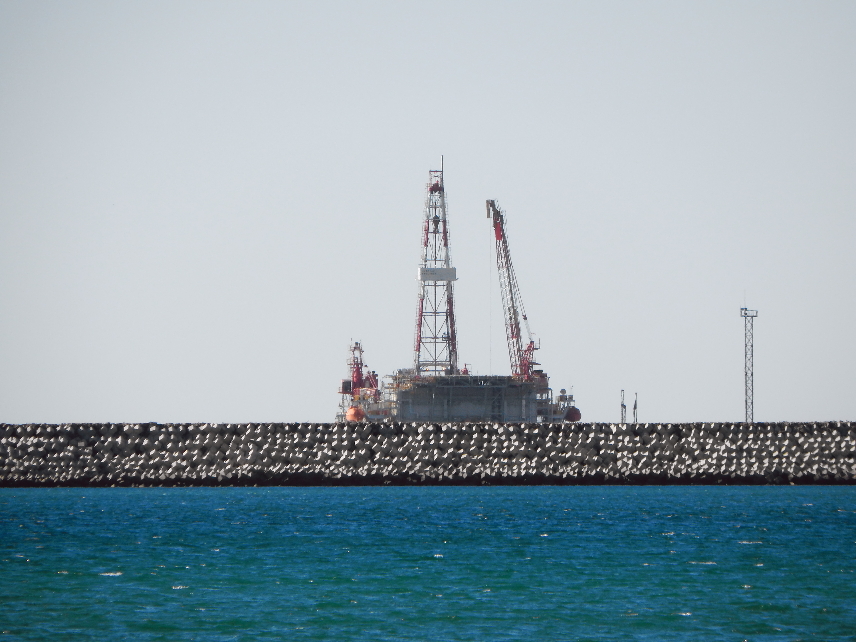 Kashagan offshore oilfield development